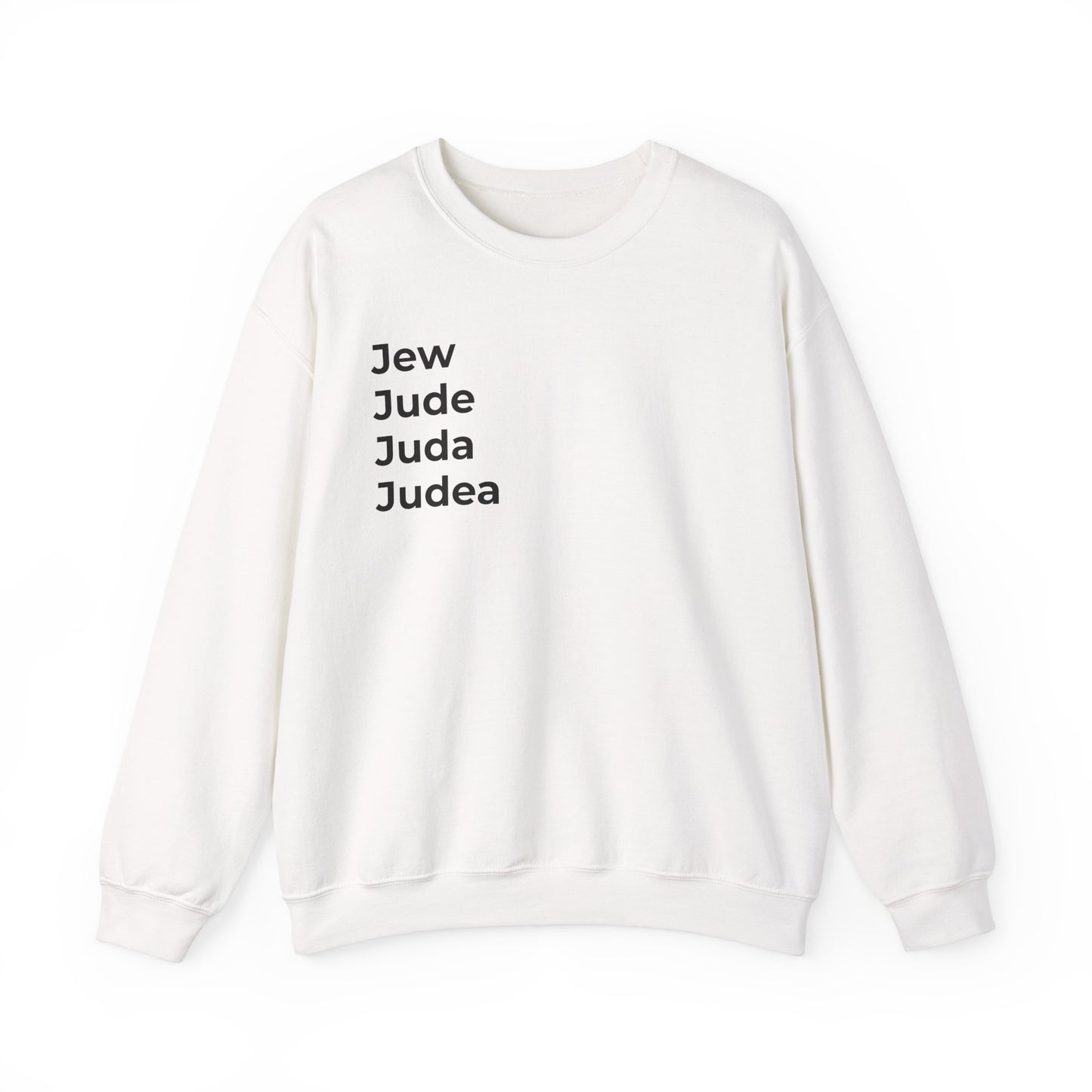 Jew Jude Juda Judea Unisex Heavy Blend™ Crewneck Sweatshirt