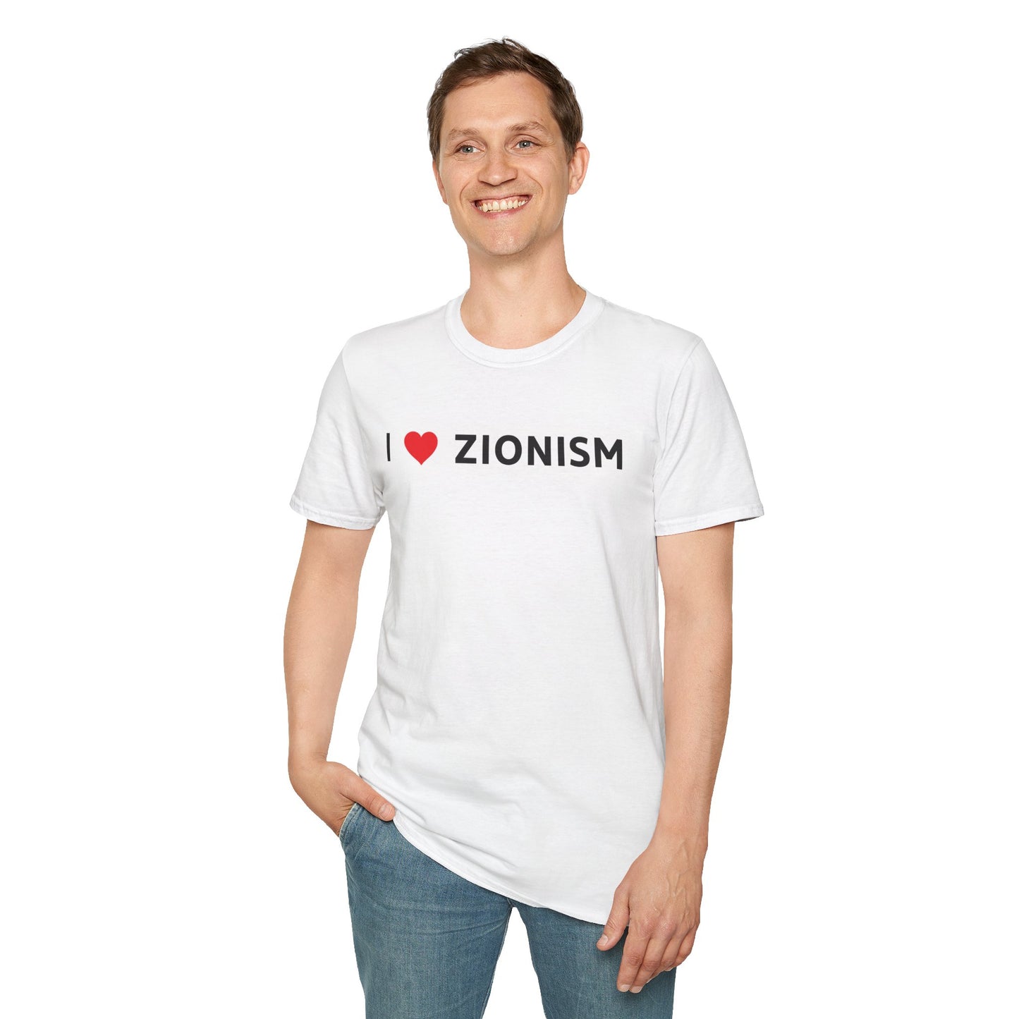 I heart zionism 2 Unisex T-Shirt