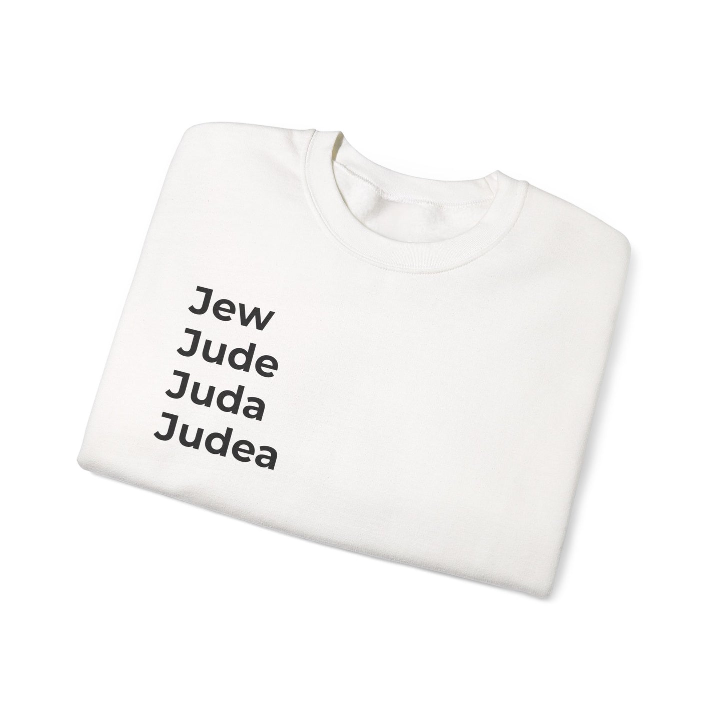 Jew Jude Juda Judea Unisex Heavy Blend™ Crewneck Sweatshirt