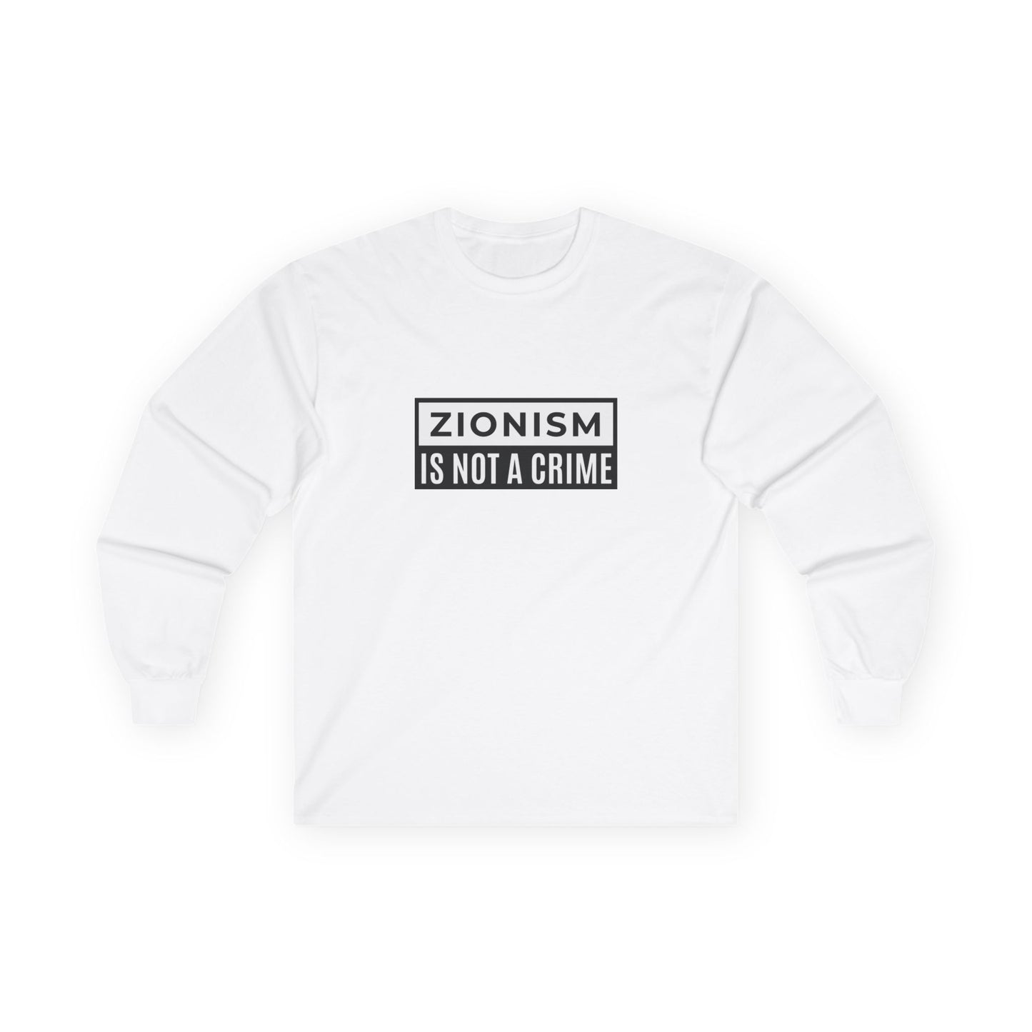 zionism is not a crime 1 Long Sleeve Tee