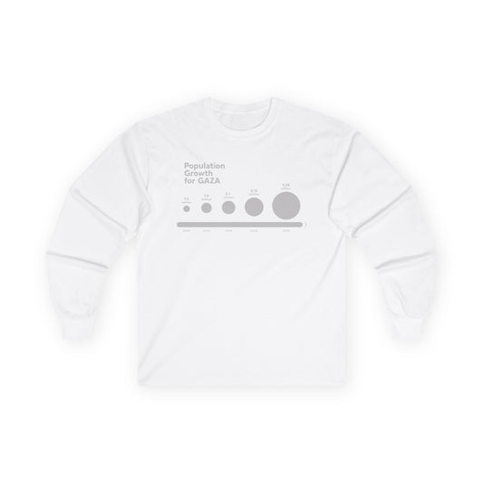 gaza population Long Sleeve Tee