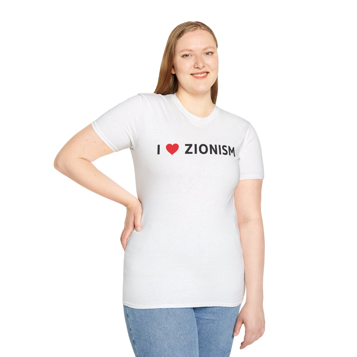 I heart zionism 2 Unisex T-Shirt