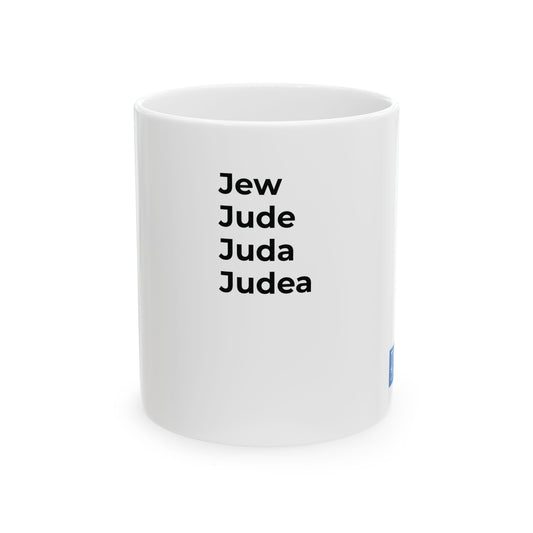 Jew Jude Juda Judea Ceramic Mug
